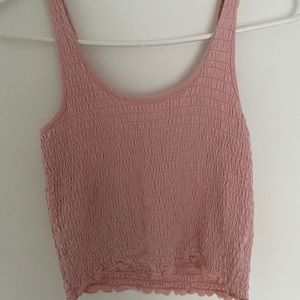 aeropostale light pink tank top